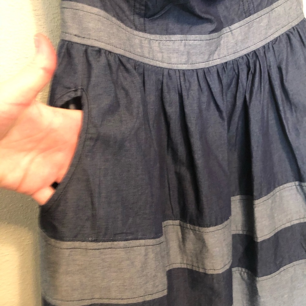 NWT Monteau strapless dress - Picture 2 of 4